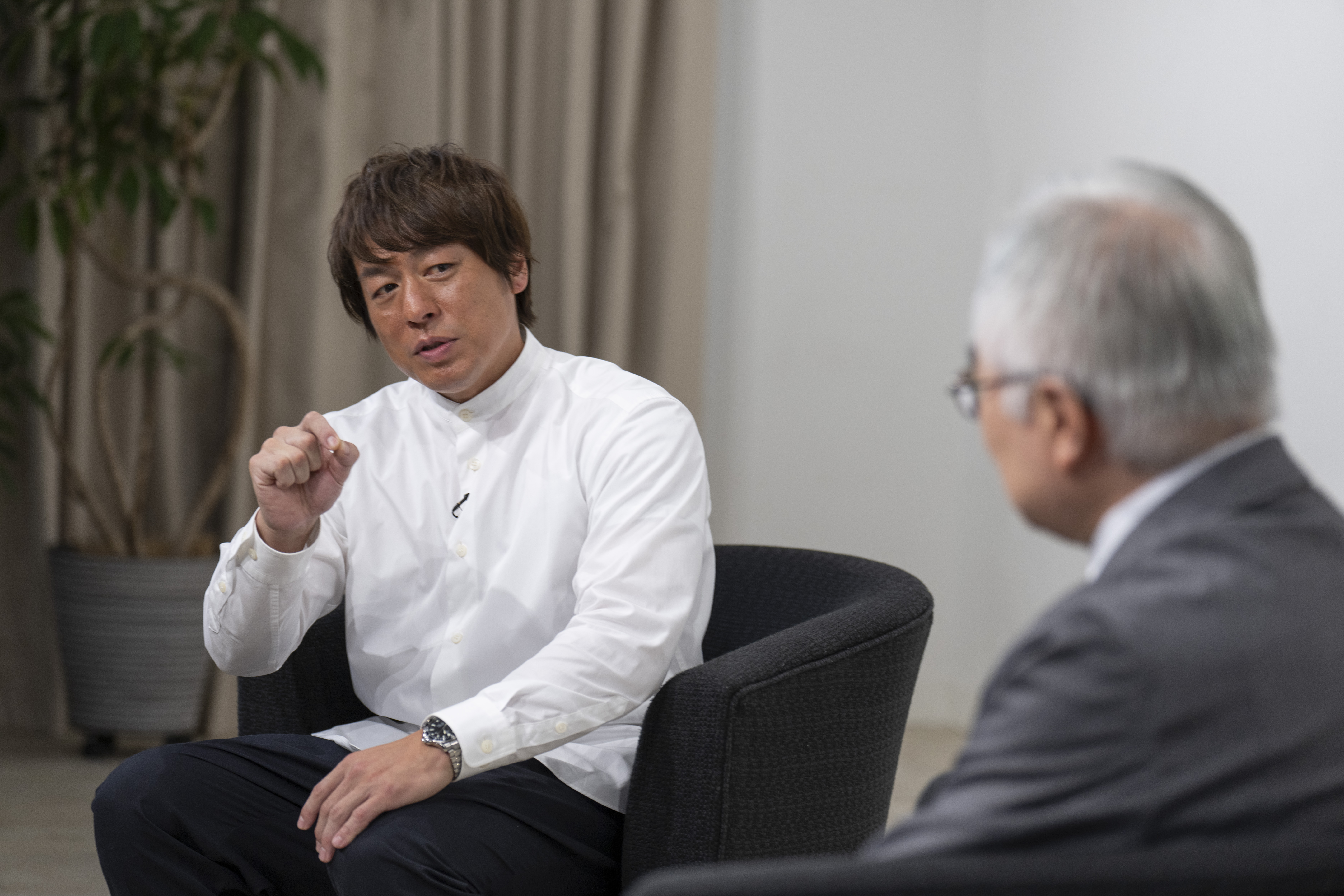 宮崎さんと小林教授